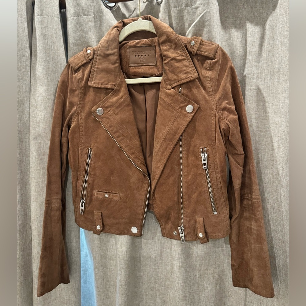 Blank NYC Suede Moto Jacket